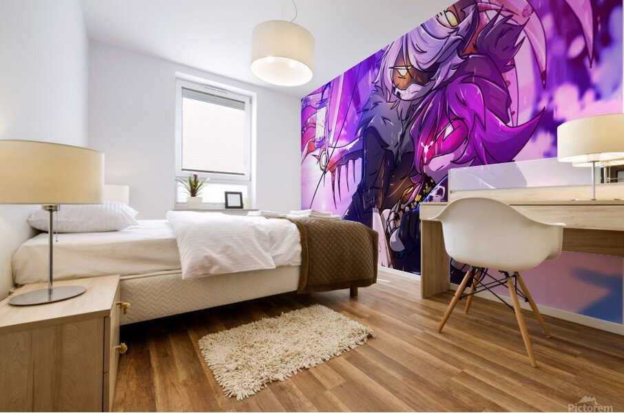 Murder Drones Mural print