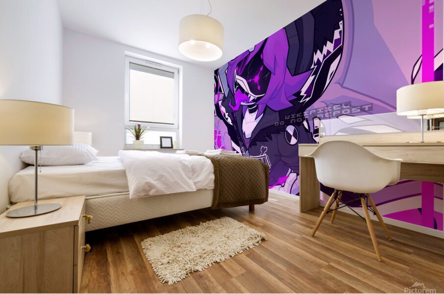 Murder Drones Mural print