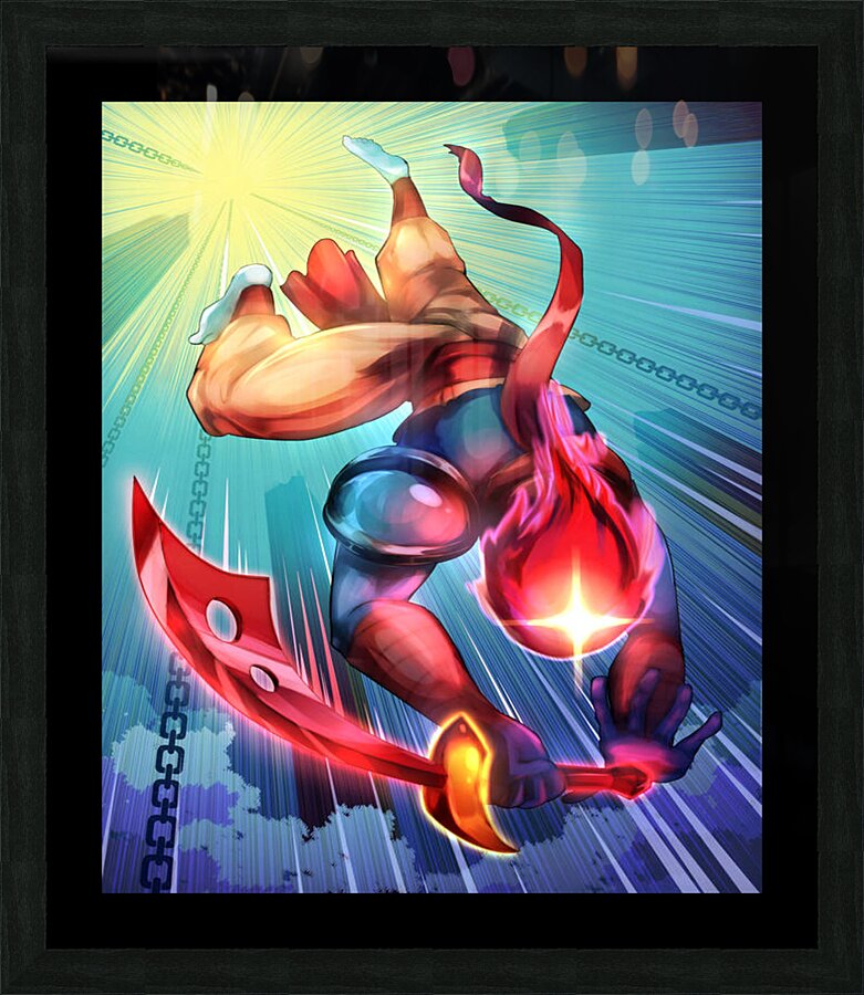 Dead Cells Picture Frame print