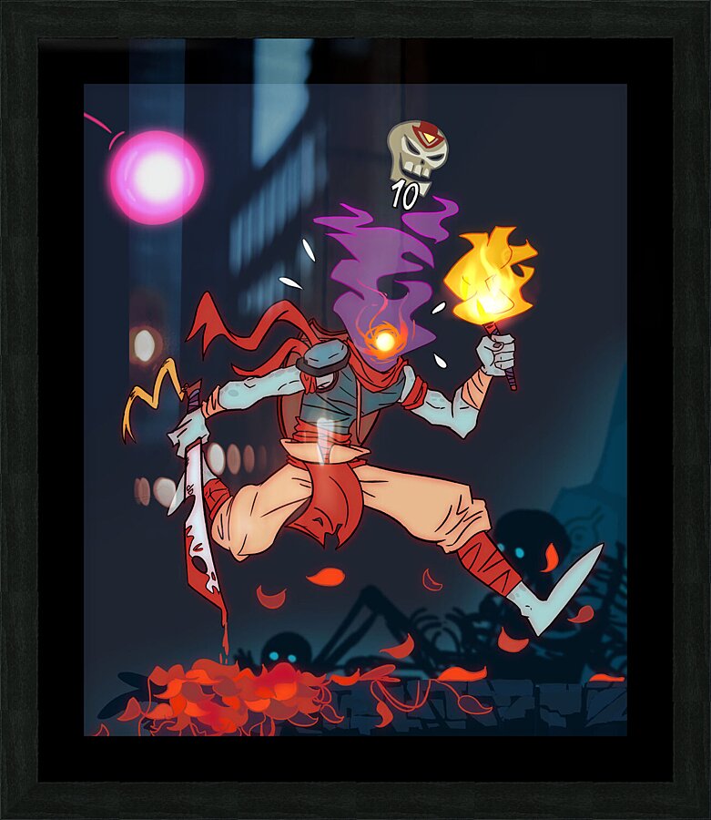 Dead Cells Picture Frame print