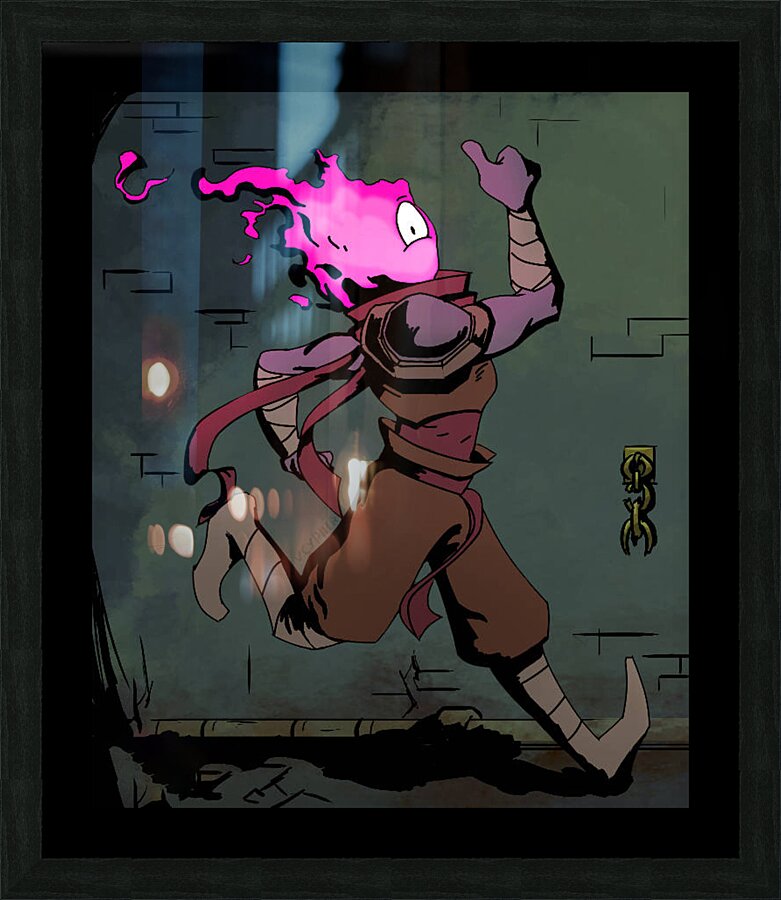 Dead Cells Picture Frame print