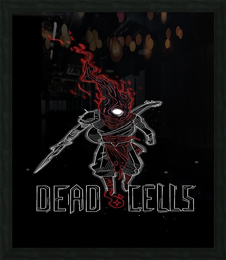 Dead Cells Picture Frame print