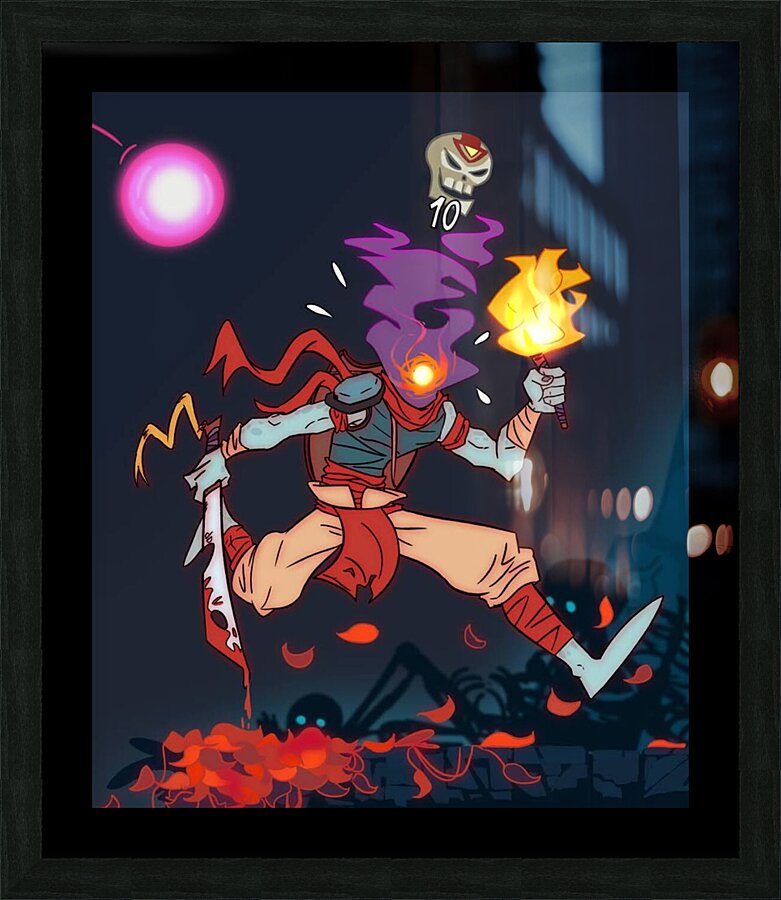 Dead Cells Picture Frame print