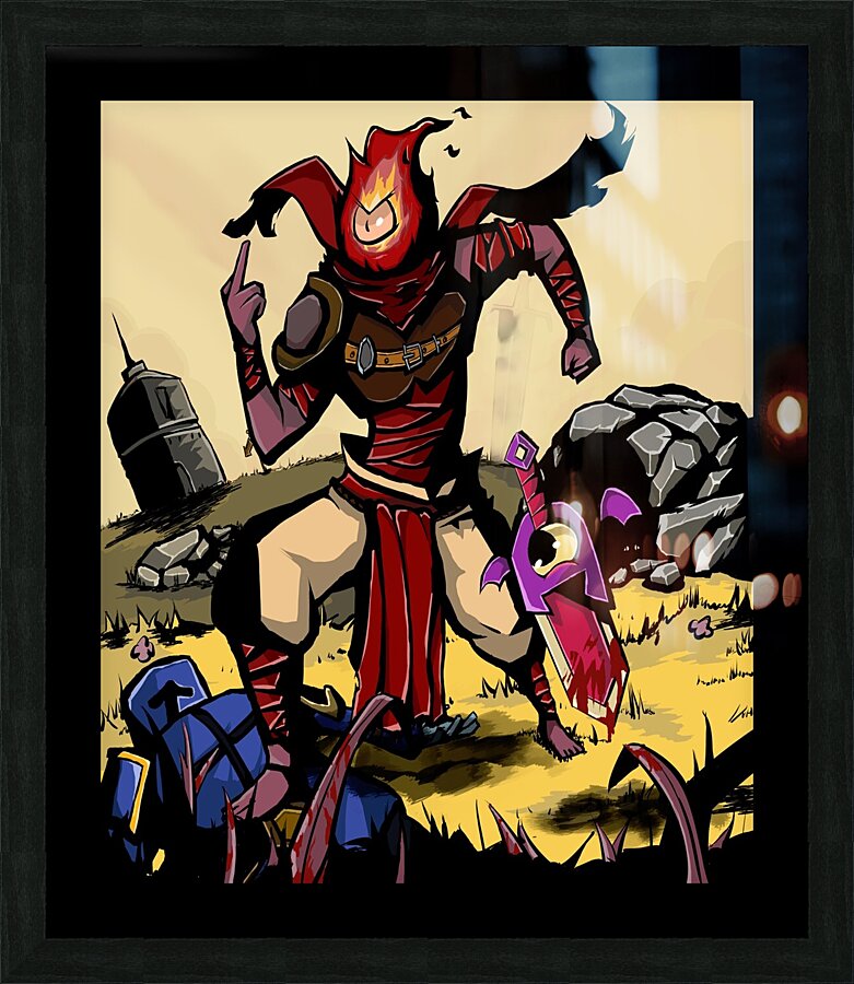 Dead Cells Picture Frame print