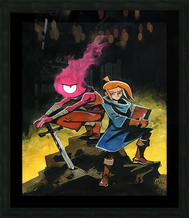 Dead Cells Picture Frame print