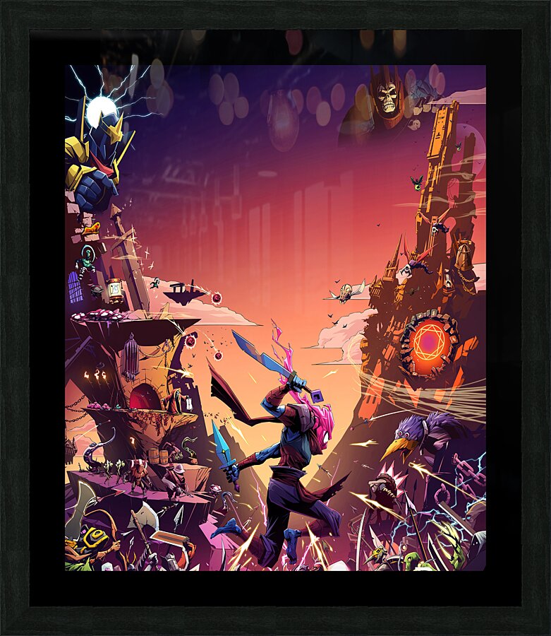 Dead Cells Picture Frame print