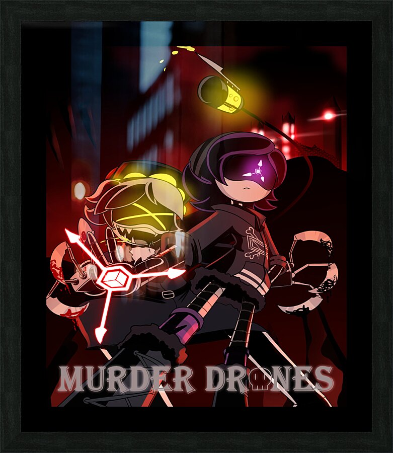 Murder Drones Picture Frame print
