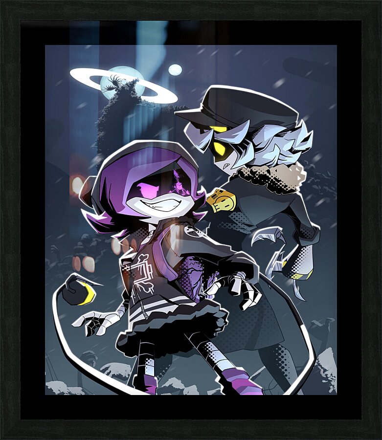 Murder Drones Picture Frame print