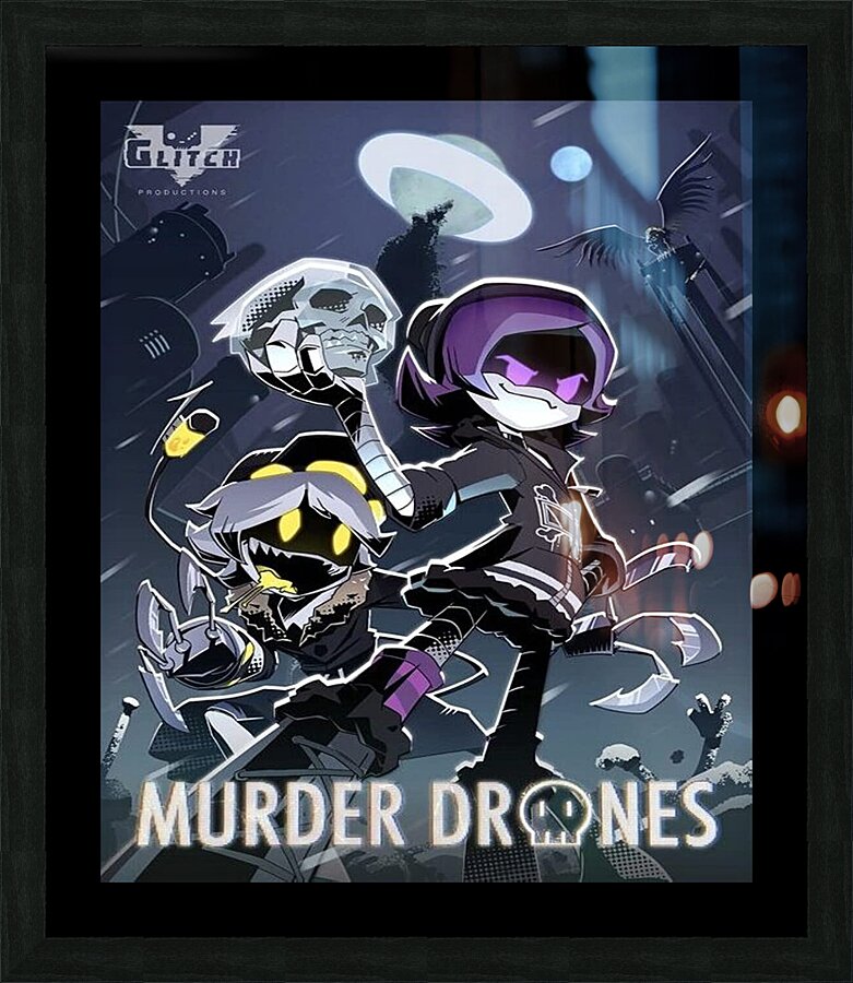 Murder Drones Picture Frame print