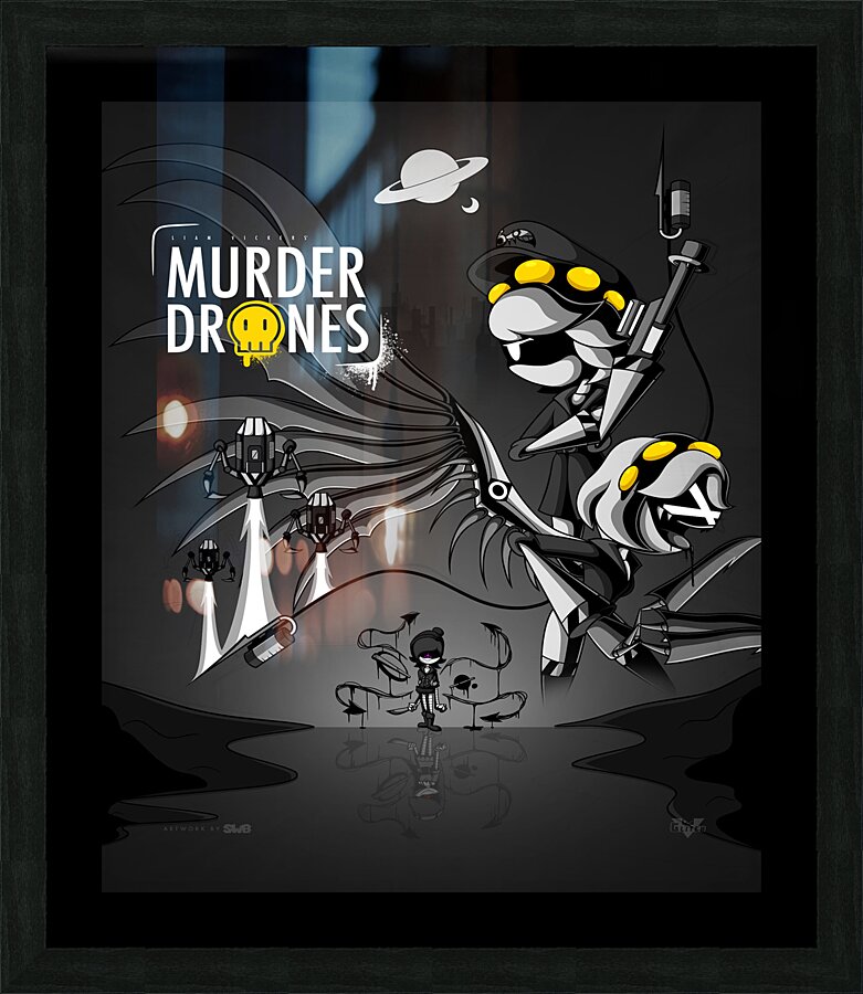 Murder Drones Picture Frame print
