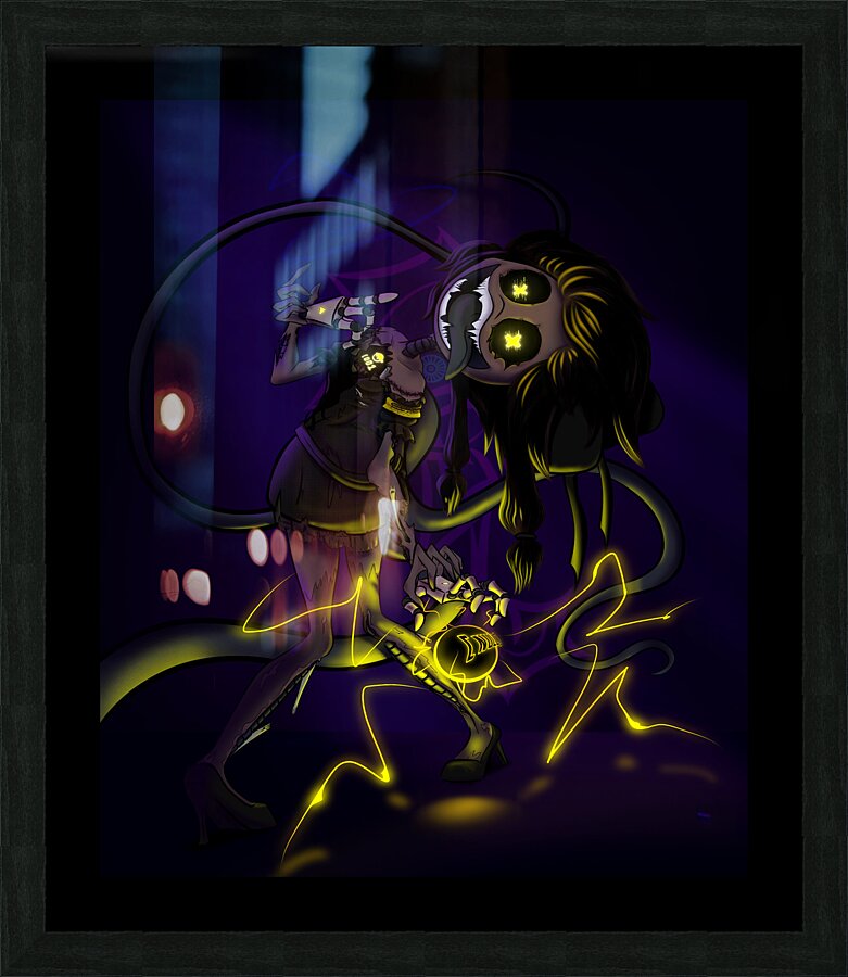 Murder Drones Picture Frame print