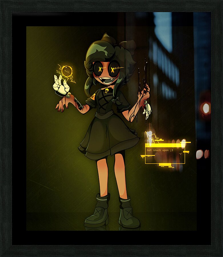 Murder Drones Picture Frame print