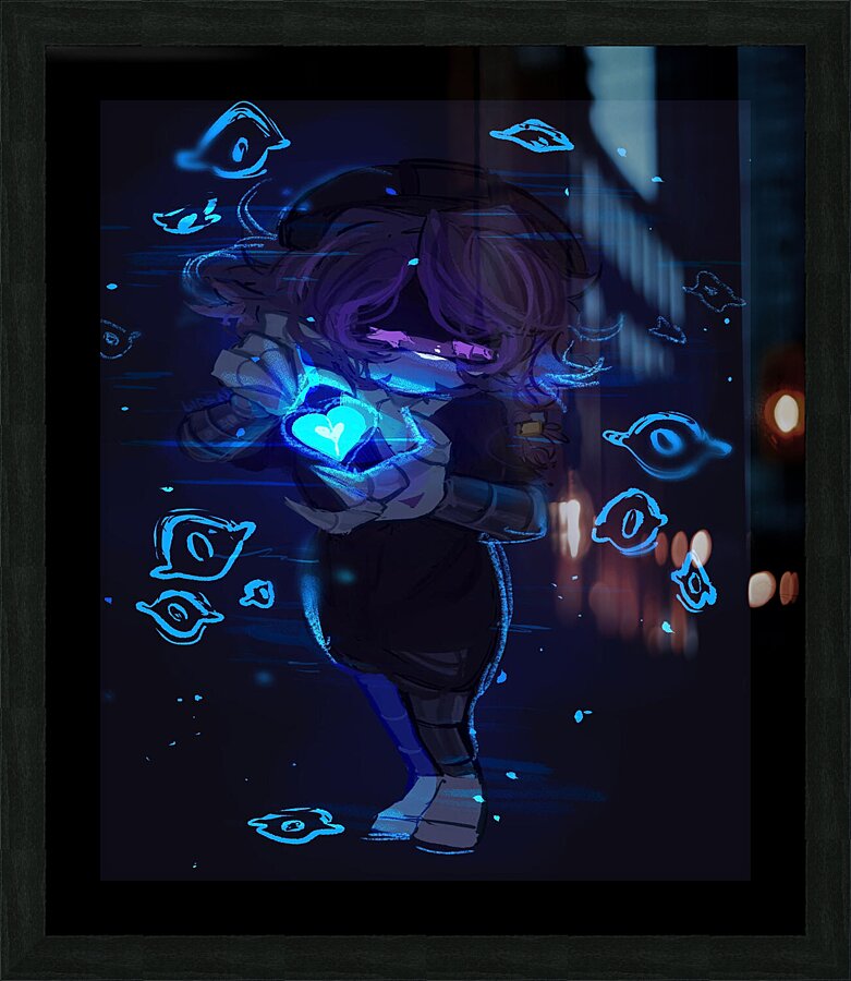 Murder Drones Picture Frame print