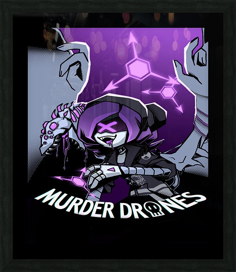 Murder Drones Picture Frame print