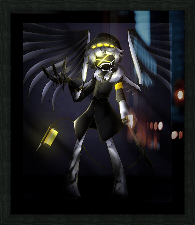 Murder Drones Picture Frame print