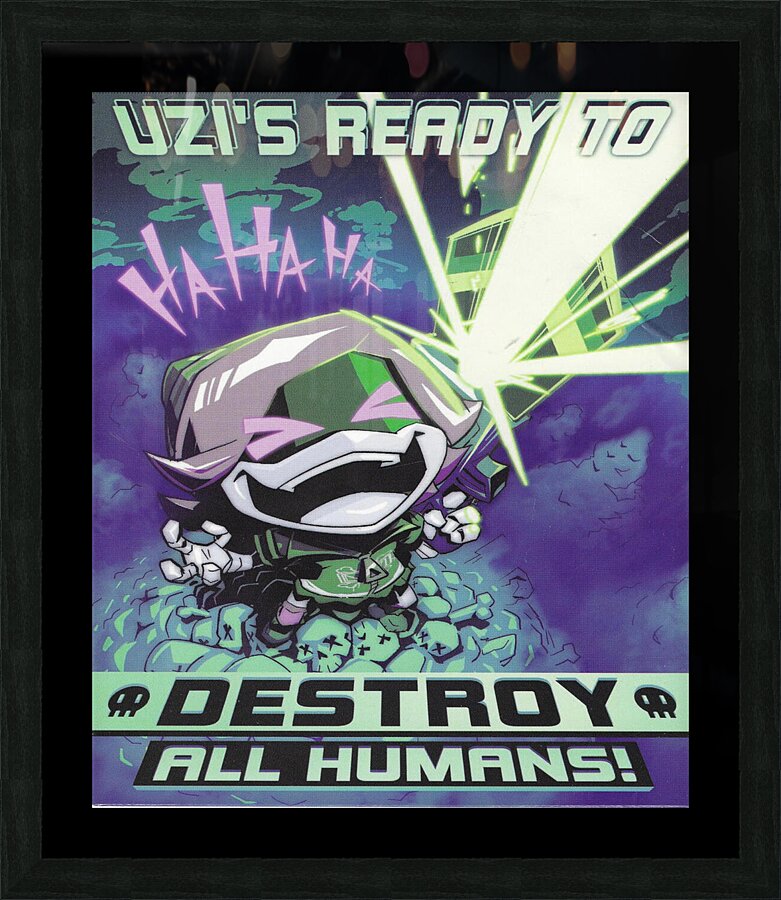 Murder Drones Picture Frame print