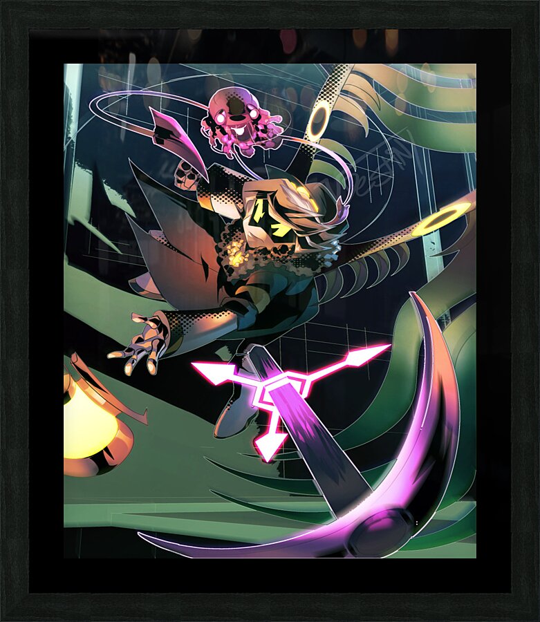 Murder Drones Picture Frame print