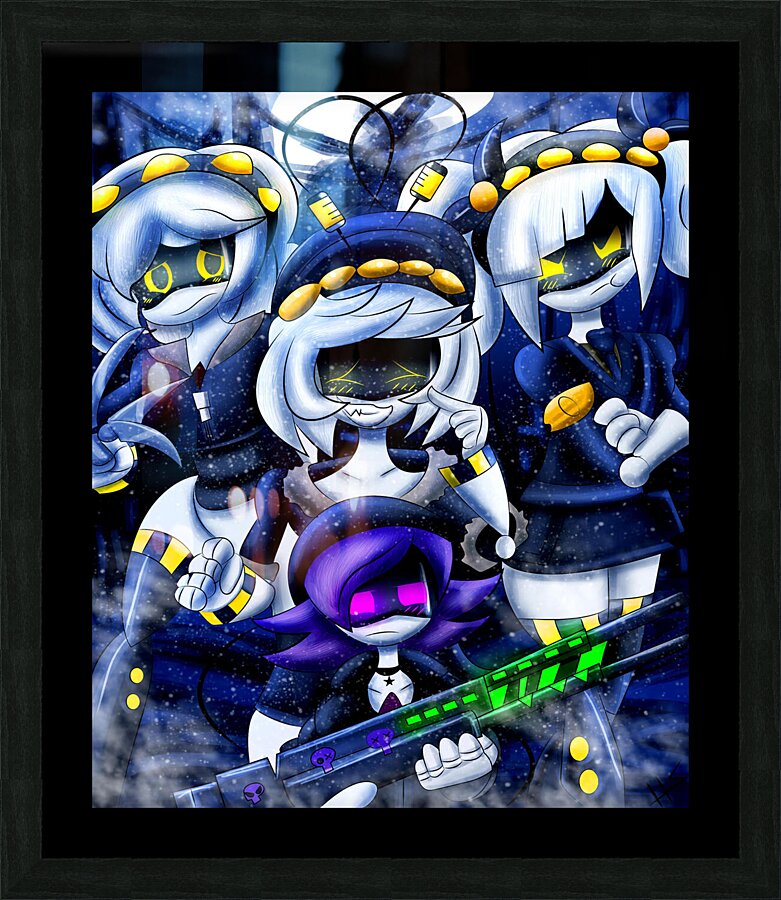Murder Drones Picture Frame print