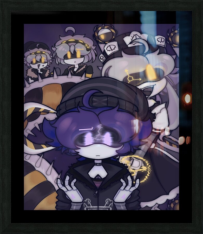 Murder Drones Picture Frame print