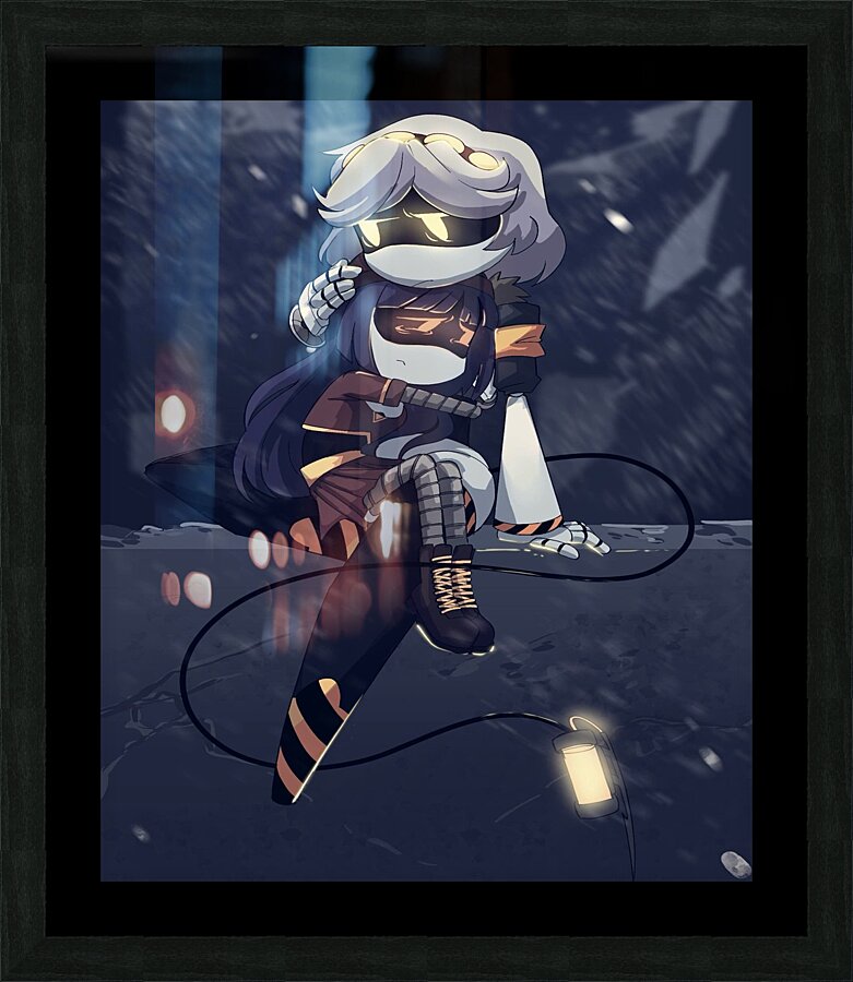 Murder Drones Picture Frame print