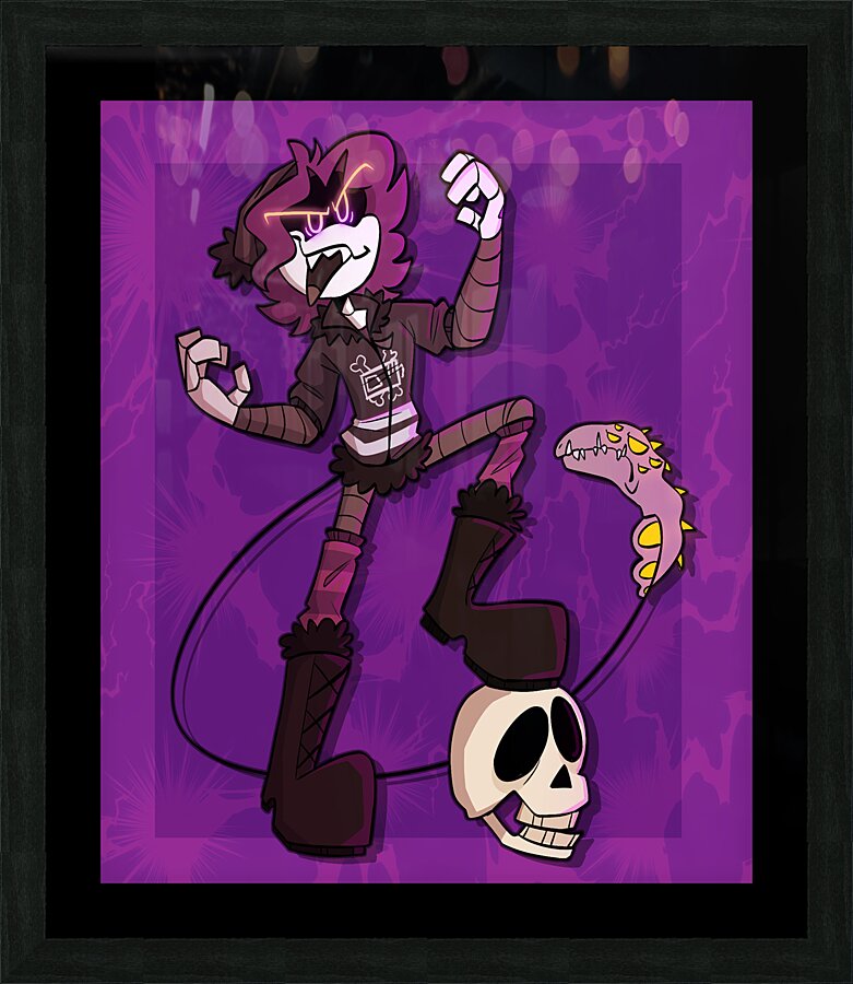 Murder Drones Picture Frame print