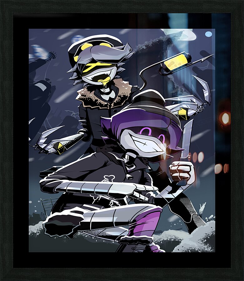 Murder Drones Picture Frame print