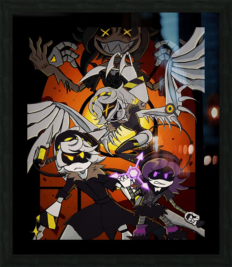 Murder Drones Picture Frame print