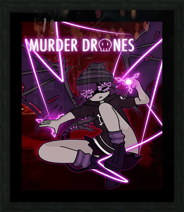 Murder Drones Picture Frame print
