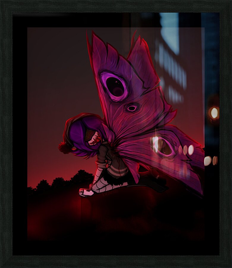 Murder Drones Picture Frame print