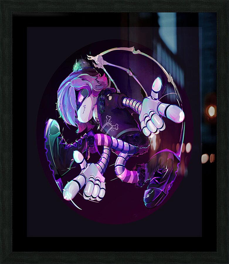 Murder Drones Picture Frame print