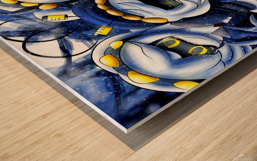 Murder Drones Wood print