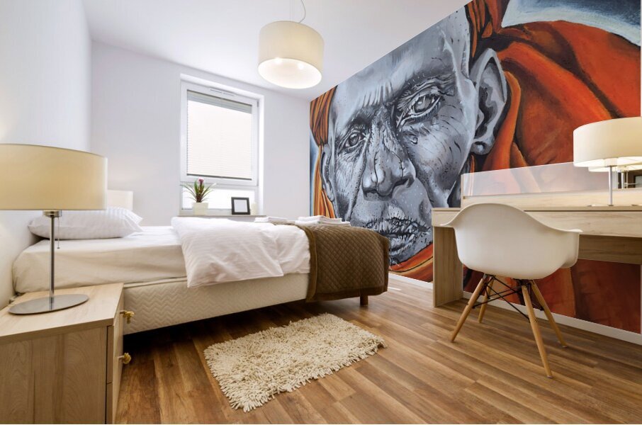 Wise Elder Mural print