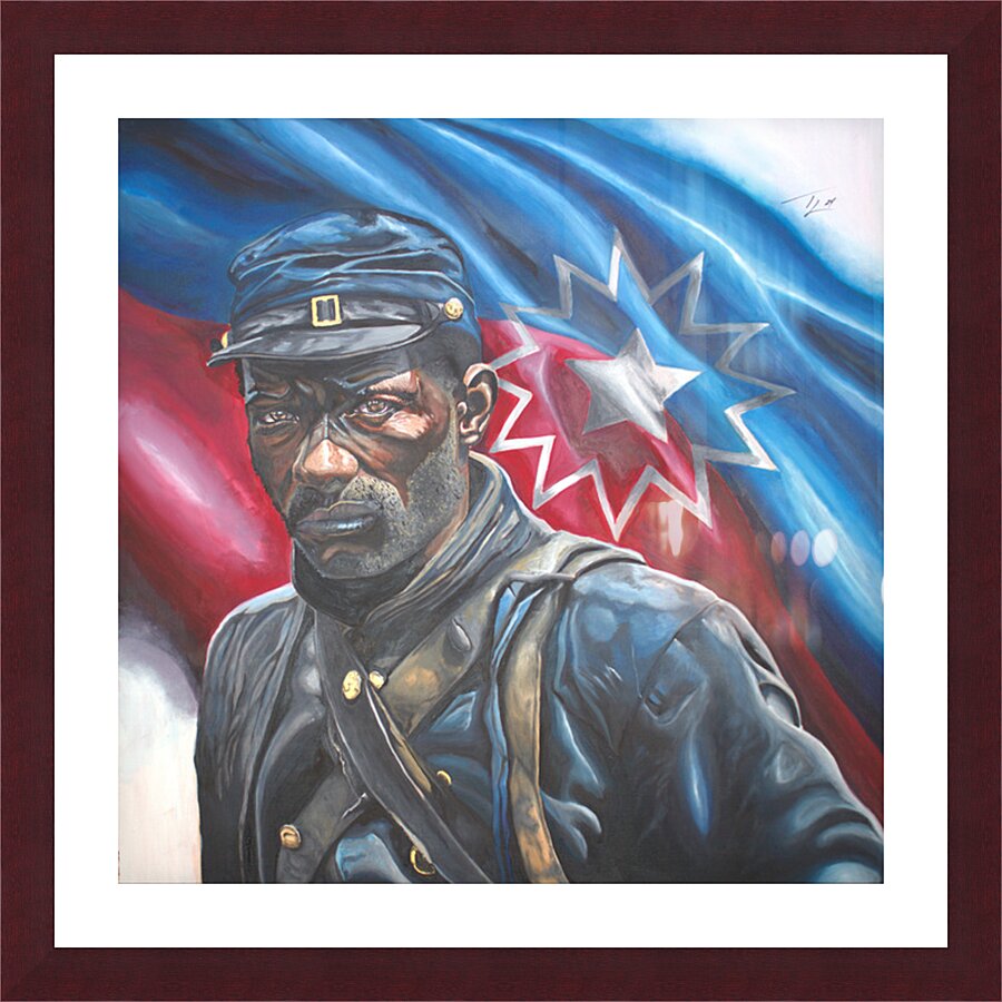 Buffalo Soldier   Picture Frame print