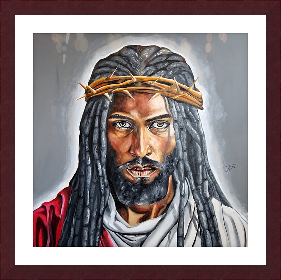 Yeshua Picture Frame print