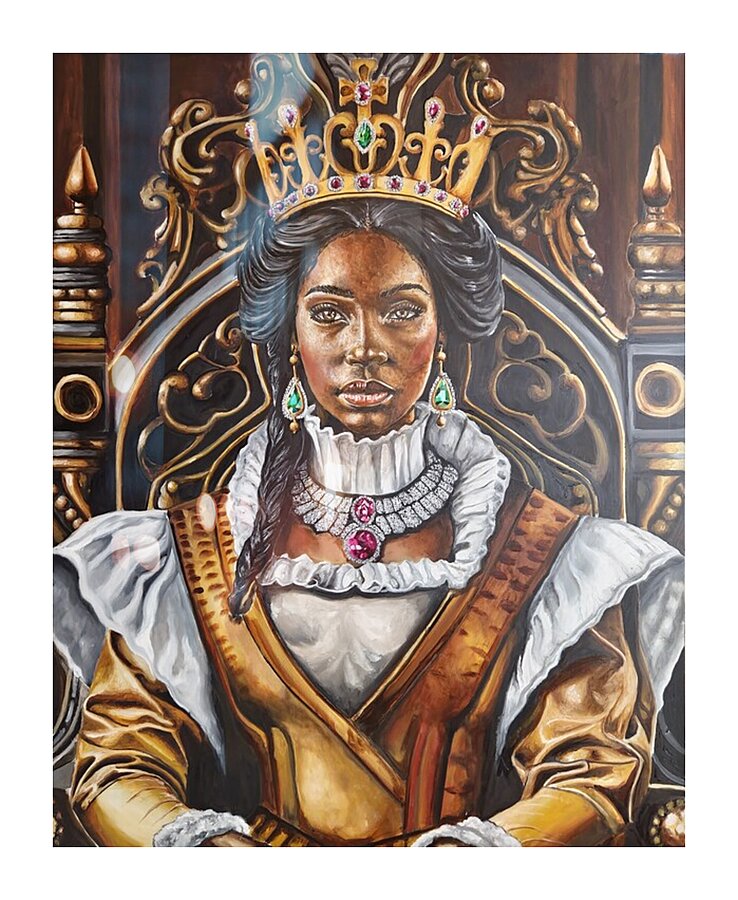 Her Majesty Picture Frame Printing