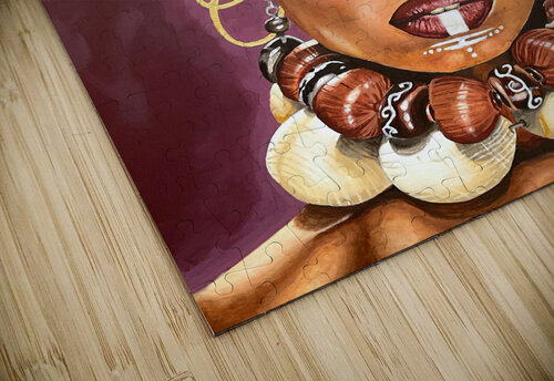 Tribal Queen Legendary Creative Art puzzle