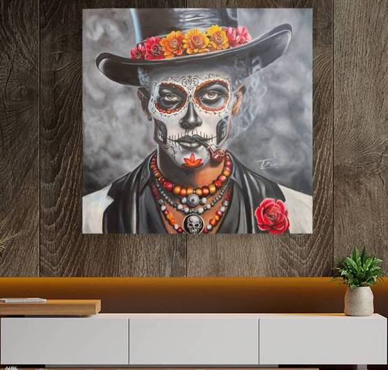 Dia de Los Muertos by Legendary Creative Art