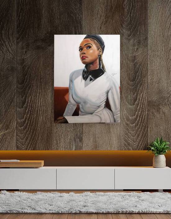 Janelle Monae Look into My Eyes by Legendary Creative Art
