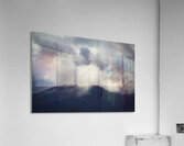 Mountain In Her Clouds Acrylic Print