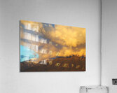  Sunset Yellow Cloud Explosion Acrylic Print