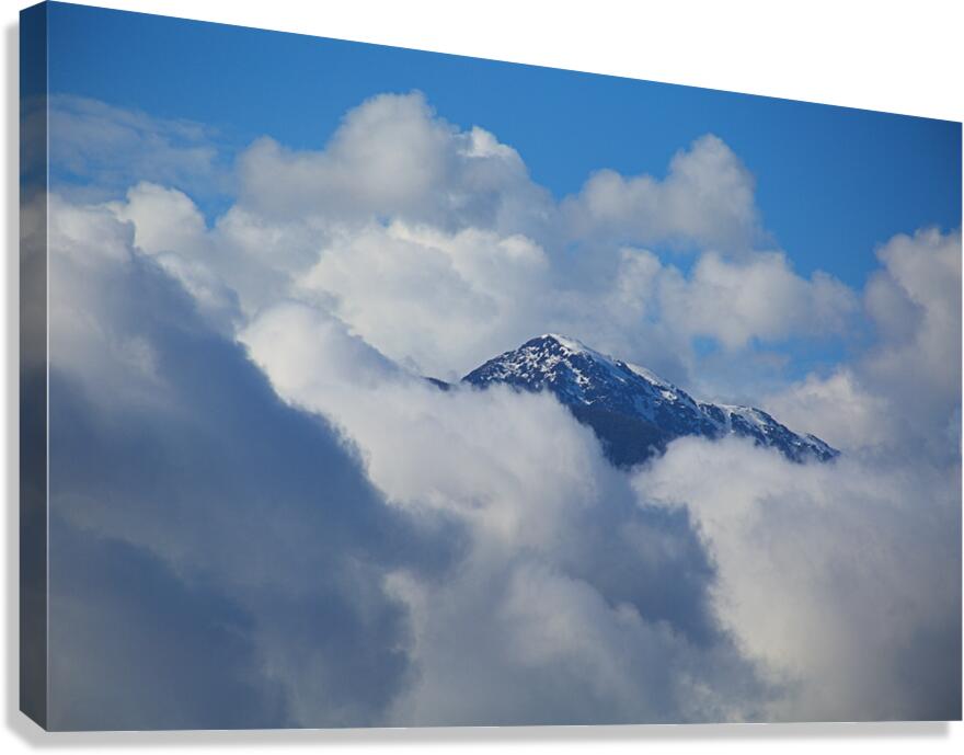 Cloud Pillows Over Mount Bogong Canvas Print
