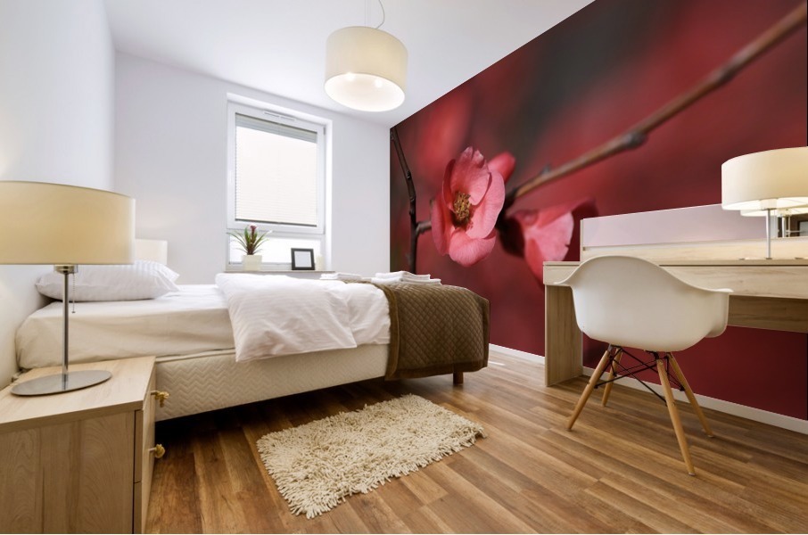 Flowering Quince Mural print