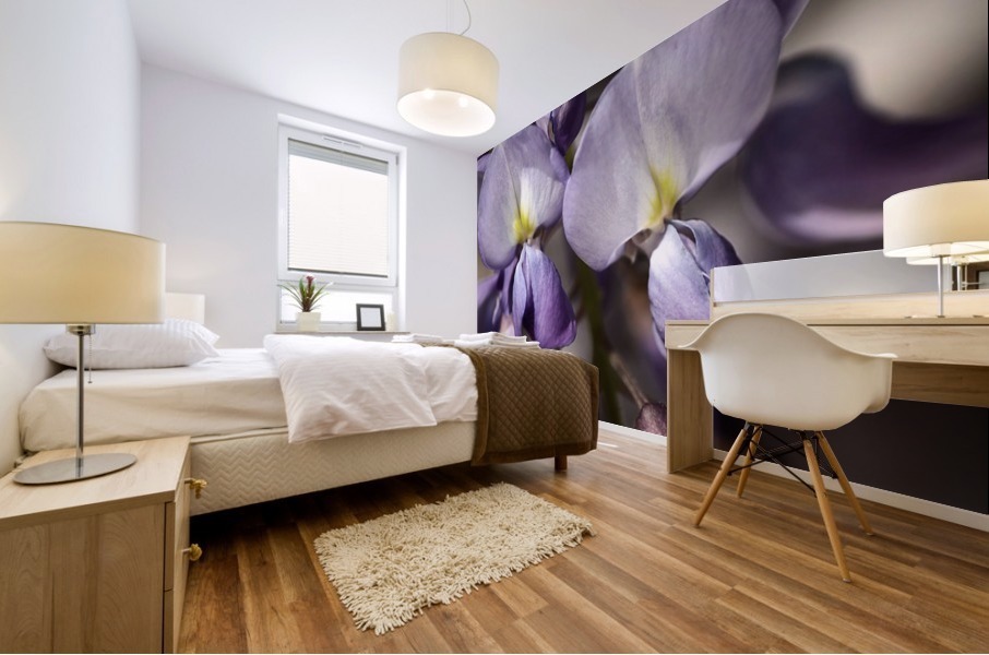 Wisteria Mural print