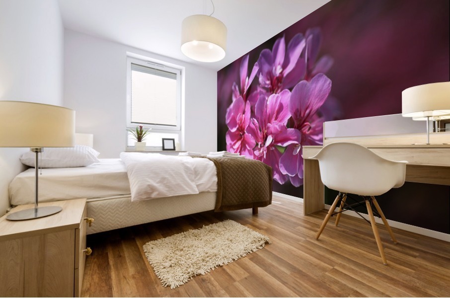 Geranium In Pink Mural print
