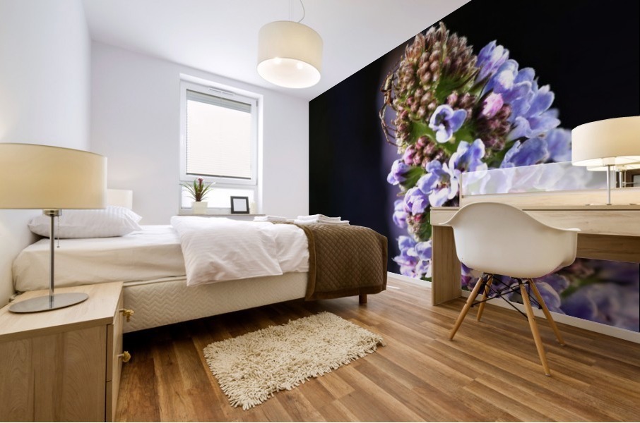 Veronica Flower Delight Mural print