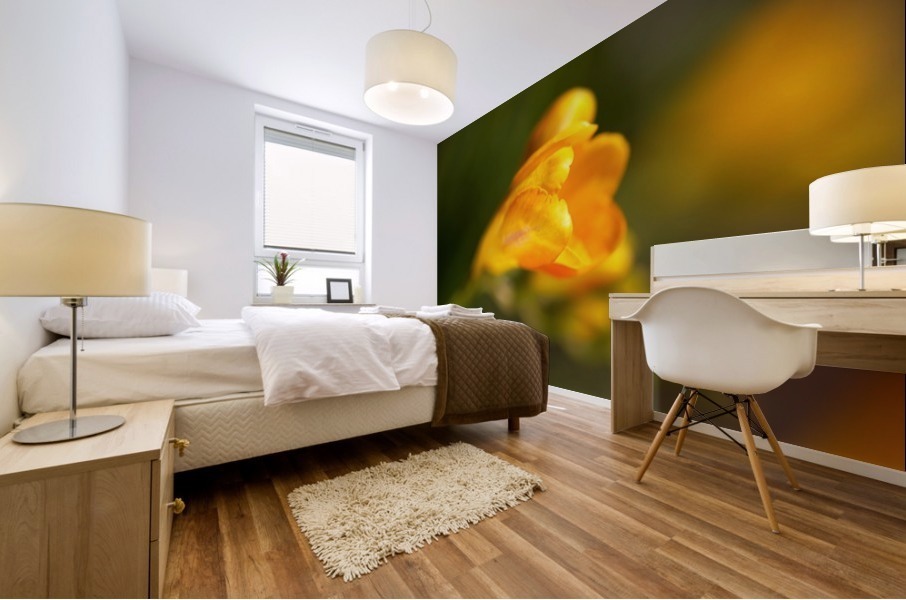 Freesia Flower Mural print