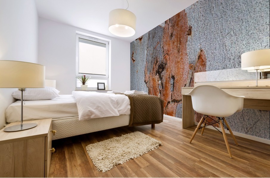 Eucalyptus Road Map Mural print