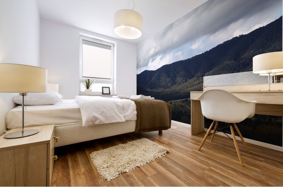 Sun On Mt Emu Base Mural print
