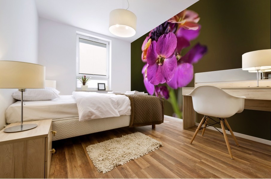 Wallflower Palette  Mural print