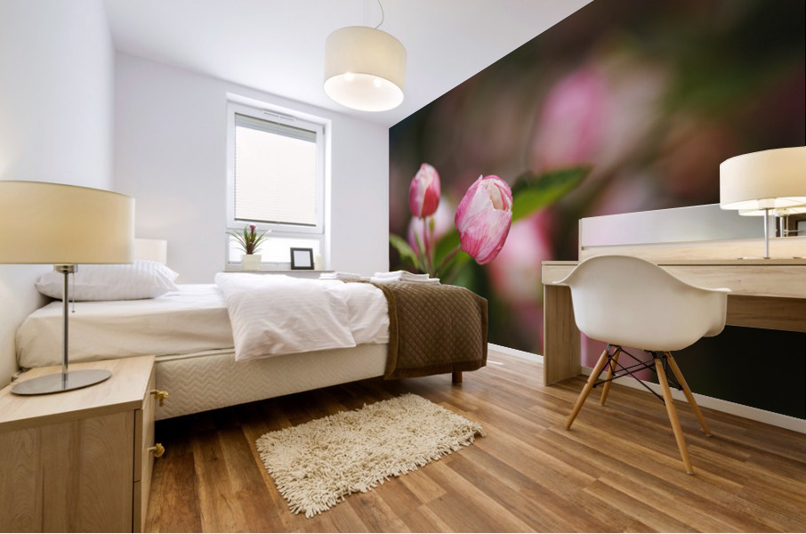 Spring Blossom Cheers  Mural print